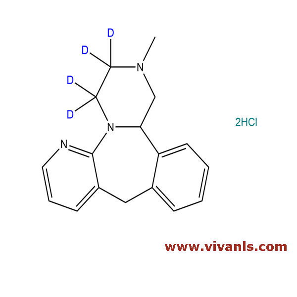 Stable Isotope Labeled Compounds-Mirtazapine DiHCl D4-1685616136.png